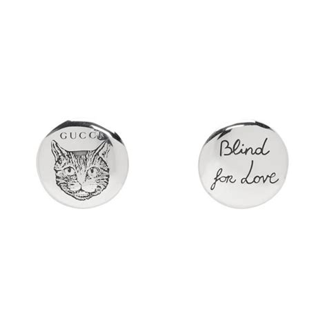 gucci blind for love black|blind for love gucci earrings.